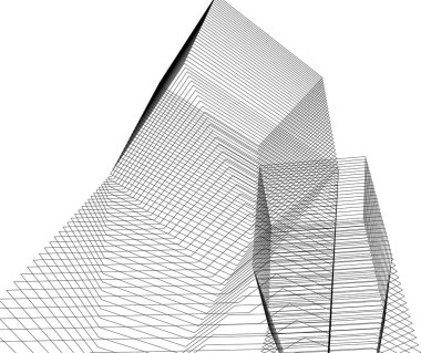 soyut mimari duvar kağıdı, dijital arkaplan