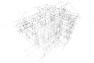 soyut mimari duvar kağıdı, dijital arkaplan