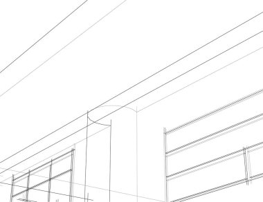 soyut mimari duvar kağıdı, dijital arkaplan