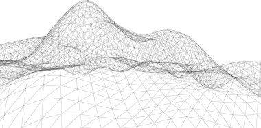 tepe şekilli soyut duvar kağıdı, dijital arkaplan