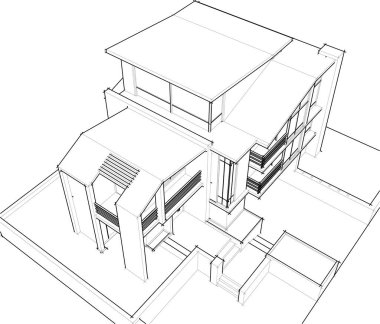 soyut mimari duvar kağıdı, dijital arkaplan