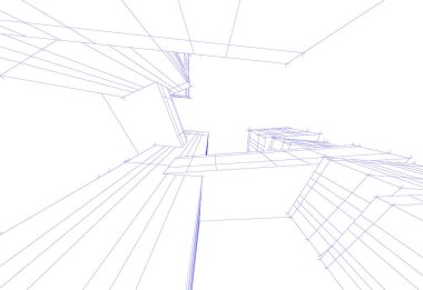 soyut mimari duvar kağıdı, dijital arkaplan