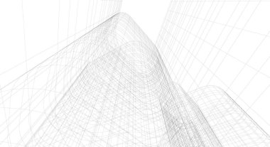 soyut mimari duvar kağıdı, dijital arkaplan