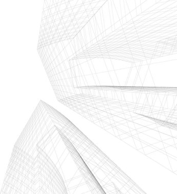 soyut mimari duvar kağıdı, dijital arkaplan