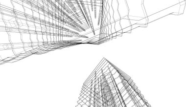 soyut mimari duvar kağıdı, dijital arkaplan