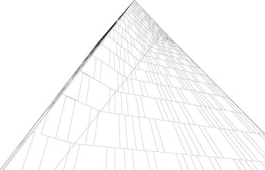 soyut mimari duvar kağıdı, dijital arkaplan