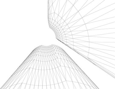 soyut mimari duvar kağıdı, dijital arkaplan