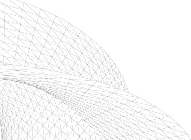 soyut mimari duvar kağıdı konsepti, dijital arkaplan