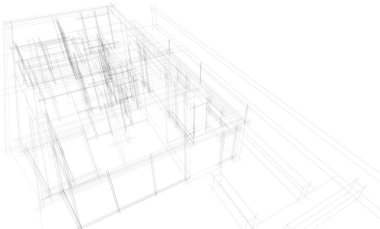 soyut mimari duvar kağıdı, dijital arkaplan