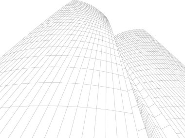 soyut mimari duvar kağıdı, dijital arkaplan