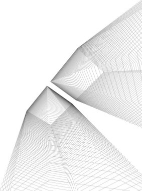 soyut mimari duvar kağıdı, dijital arkaplan