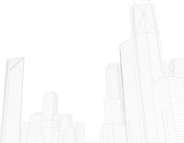 soyut mimari duvar kağıdı, dijital arkaplan