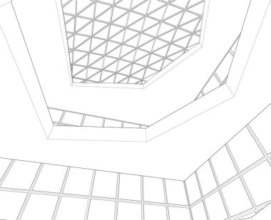 soyut mimari duvar kağıdı, dijital arkaplan