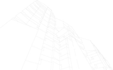 soyut mimari duvar kağıdı, dijital arkaplan