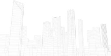 soyut mimari duvar kağıdı, dijital arkaplan