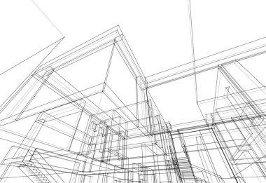 soyut mimari duvar kağıdı, dijital arkaplan