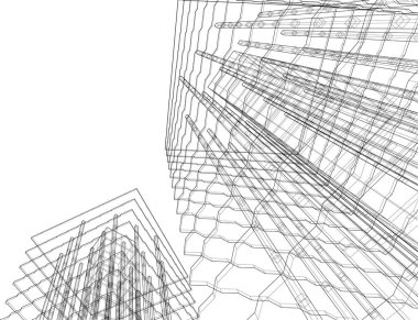 soyut mimari duvar kağıdı, dijital arkaplan