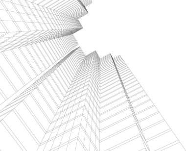 soyut mimari duvar kağıdı, dijital arkaplan