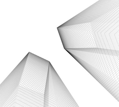 soyut mimari duvar kağıdı, dijital arkaplan