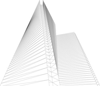 soyut mimari duvar kağıdı, dijital arkaplan