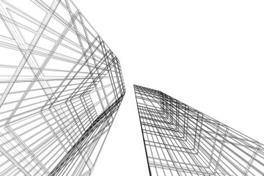 soyut mimari duvar kağıdı, dijital arkaplan