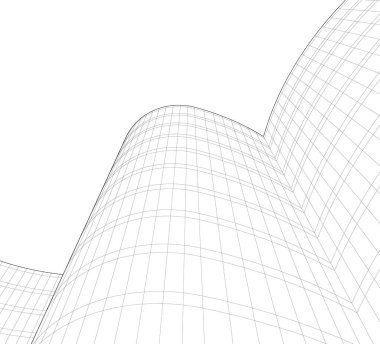 soyut mimari duvar kağıdı, dijital arkaplan