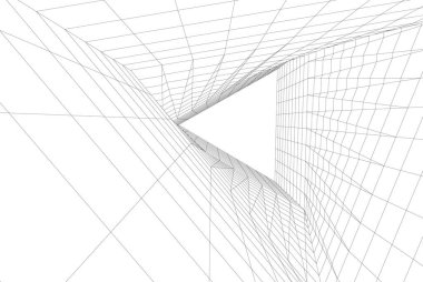 soyut mimari duvar kağıdı, dijital arkaplan