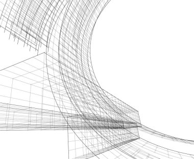 soyut mimari duvar kağıdı, dijital arkaplan