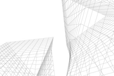 soyut mimari duvar kağıdı, dijital arkaplan