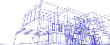 soyut mimari duvar kağıdı, dijital arkaplan