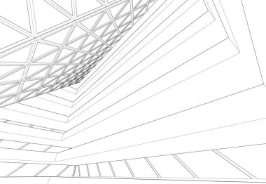 soyut mimari duvar kağıdı, dijital arkaplan