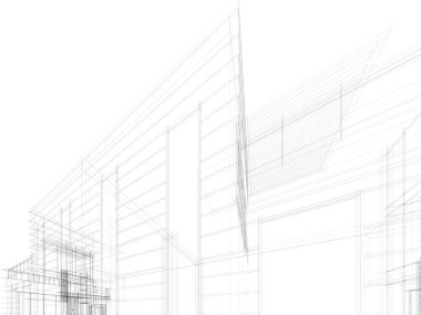 soyut mimari duvar kağıdı, dijital arkaplan