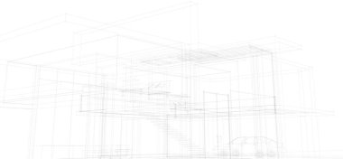 soyut mimari duvar kağıdı, dijital arkaplan