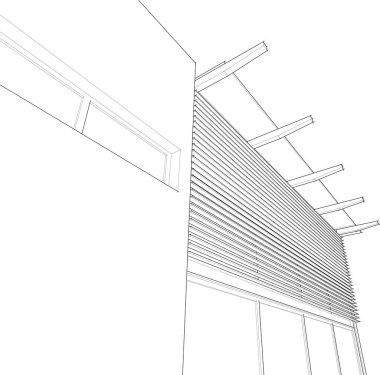 soyut mimari duvar kağıdı, dijital arkaplan