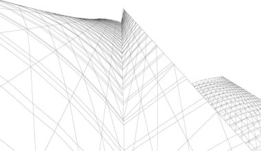 soyut mimari duvar kağıdı, dijital arkaplan