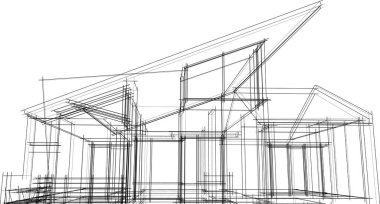 soyut mimari duvar kağıdı, dijital arkaplan
