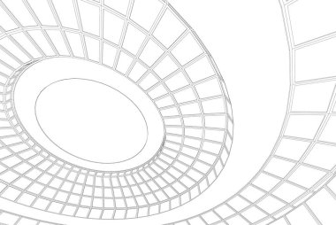 soyut mimari duvar kağıdı, dijital arkaplan