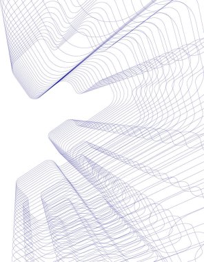 soyut mimari duvar kağıdı, dijital arkaplan