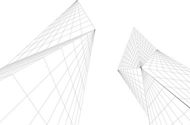 soyut mimari duvar kağıdı, dijital arkaplan