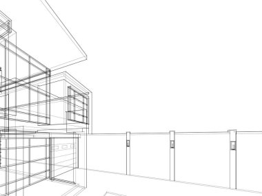 soyut mimari duvar kağıdı, dijital arkaplan