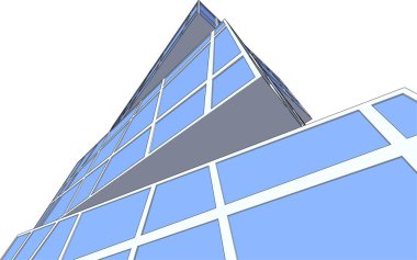 soyut mimari duvar kağıdı, dijital arkaplan