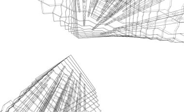 soyut mimari duvar kağıdı, dijital arkaplan