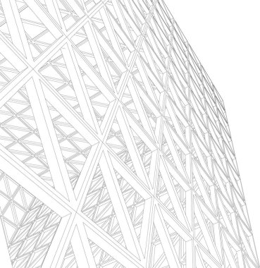 soyut mimari duvar kağıdı, dijital arkaplan