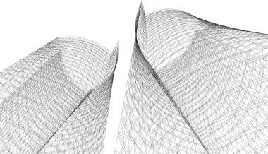 soyut mimari duvar kağıdı, dijital arkaplan