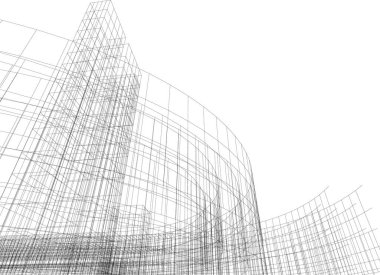 soyut mimari duvar kağıdı, dijital arkaplan