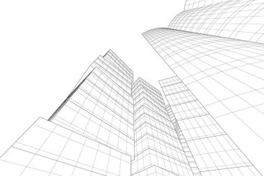 soyut mimari duvar kağıdı, dijital arkaplan