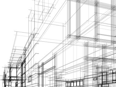 soyut mimari duvar kağıdı, dijital arkaplan