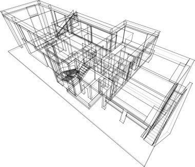 soyut mimari duvar kağıdı, dijital arkaplan