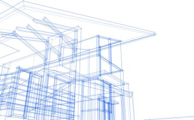 soyut mimari duvar kağıdı, dijital arkaplan