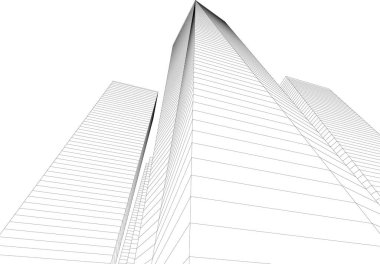 soyut mimari duvar kağıdı, dijital arkaplan